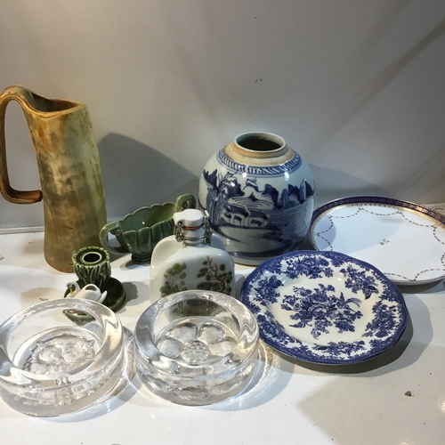 24 - Collection of plates, jug  & wade etc