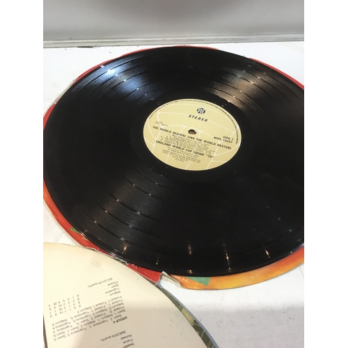 38 - The 1970 England football squad, the world Beaters sing the world beaters record signed