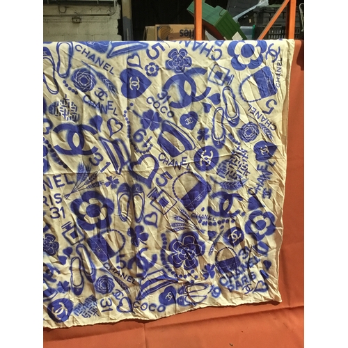 46 - Genuine Coco Chanel scarf in good condition