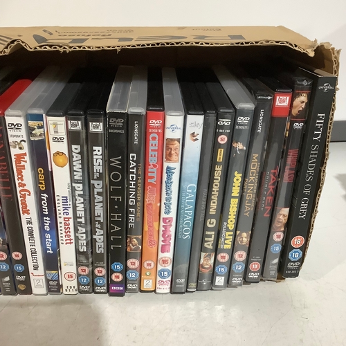 363 - Collection of DVDs includes Billy Elliot taken fifty shades of grey the hunger games catching fire a... 