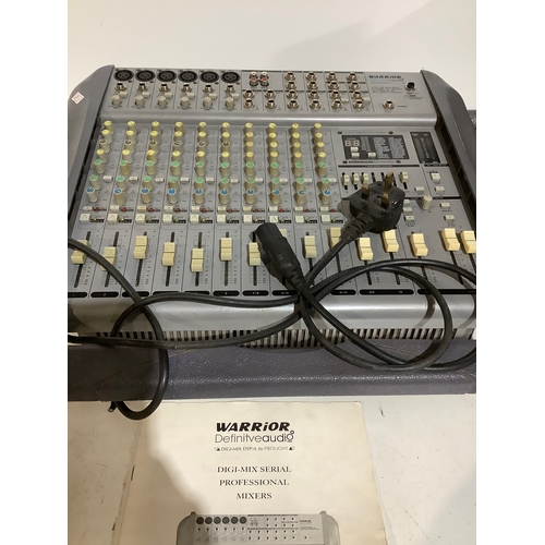 364 - Warrior Definitveaudio Digi-mix professional mixers