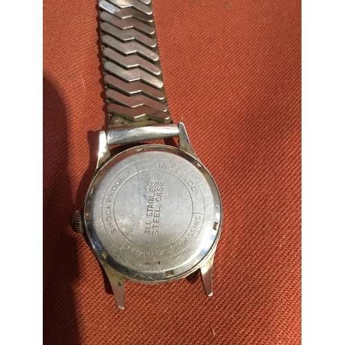 59 - Vintage DAX Swiss made watch - as found