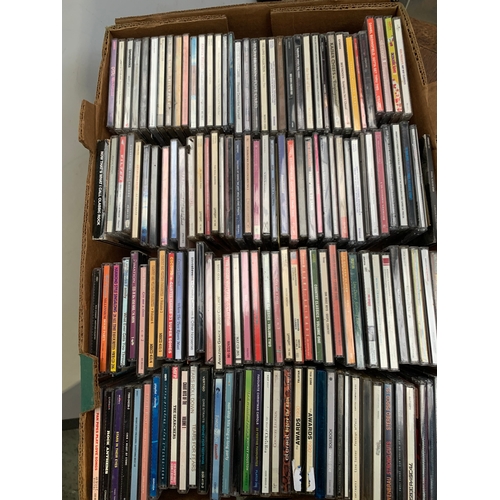 138 - Tray full of various cds inc Kaiser Chiefs, The Darkness, top loader and more