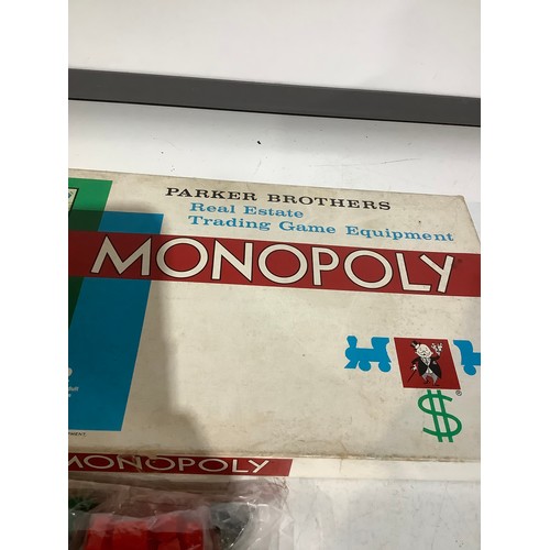 373 - Vintage Monopoly Board made for American market