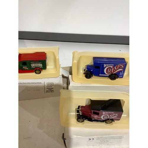 375 - Trio of Diecast “Walkers” Trucks