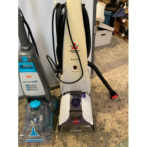 310 - Vax & Bissell carpet floor vacuum cleaners