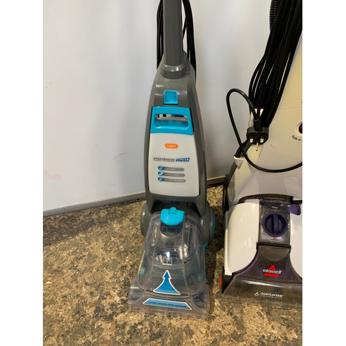 310 - Vax & Bissell carpet floor vacuum cleaners