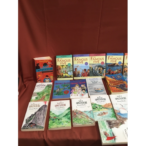 438 - Large quantity of Enid Blyton books inc the famous five