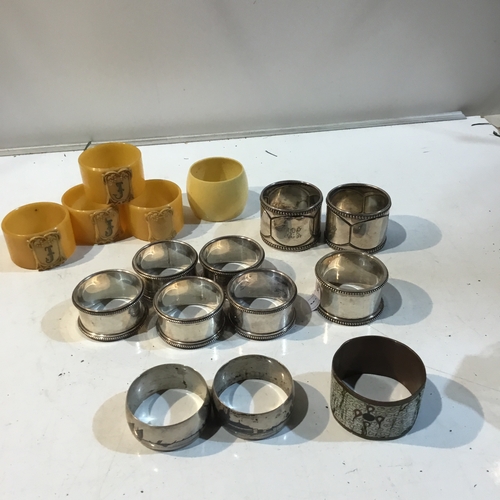 53 - Collection of napkin rings