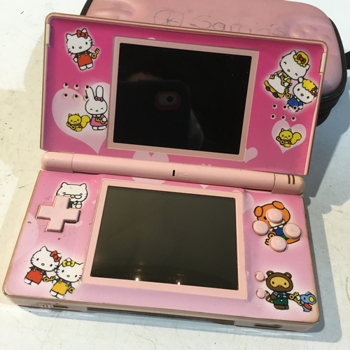 87 - Pink Nintendo ds lite as untested