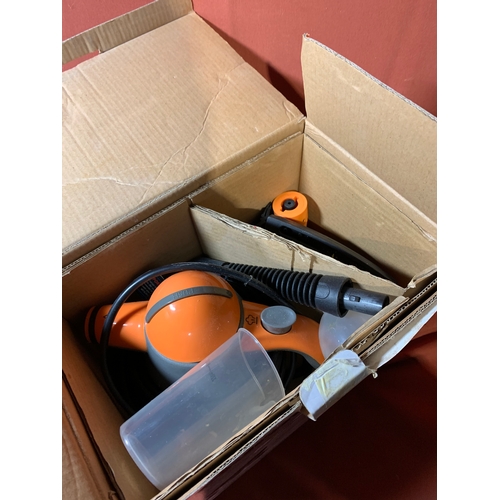 408 - Beldray 1000W Steam Cleaner in original box