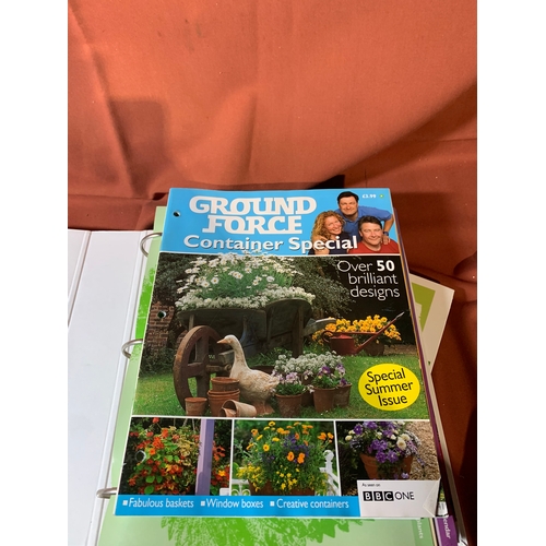 323 - Three Folders of “Create Your Own Garden” Ground Force