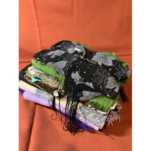 75A - Assorted Selection of 20 Ladies Scarves