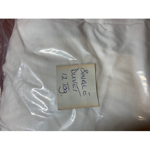 188 - Single Duvet 12 Tog in vacuum sealed bag