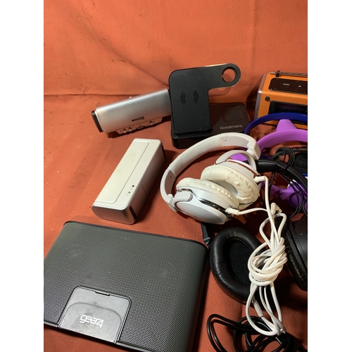 247 - Audio Lot including Speakers and Headphones