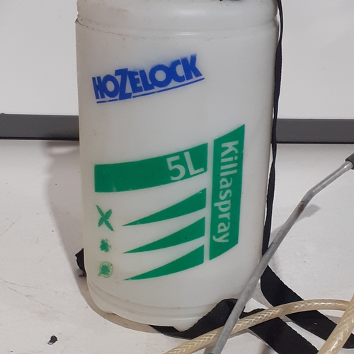 9 - Havelock 5 litre Killaspray container with hose and strap etc