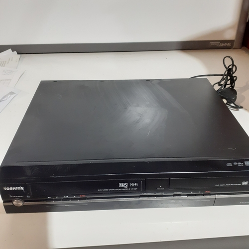 16 - Toshiba DVD/Video cassette recorder. Model D-VR18DT. Untested