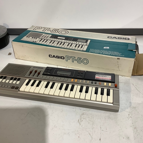 284 - PT-50 Casio electronic musical instrument untested