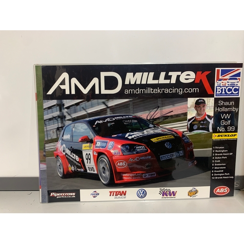 176 - Signed British Touring Championship Laminated Posters