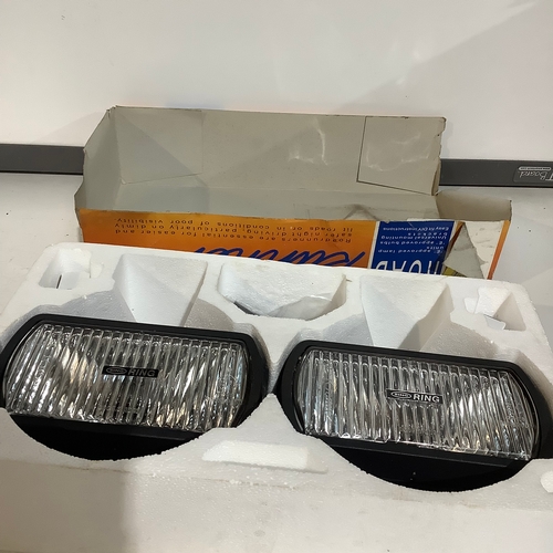 303 - Ring Road Runner twin halogen rectangular fog lamps