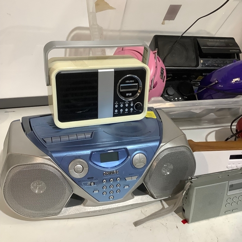 330 - Collection of radios cd players dab