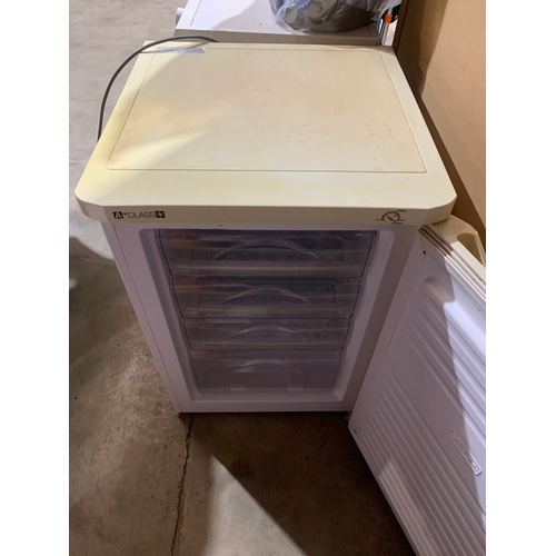 189 - Indesit undercounter freezer with four drawers