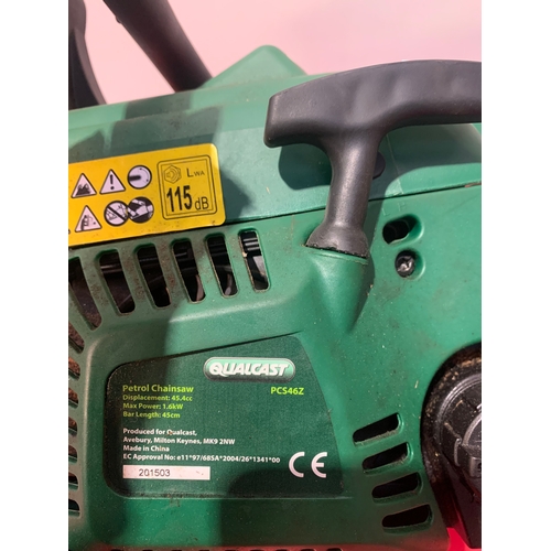 269 - Qualcast petrol chainsaw