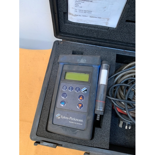 725 - Sykes- Pickavant Portable Gas Analyser