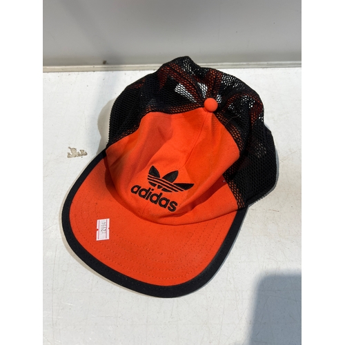 865 - Genuine Adidas orange baseball cap