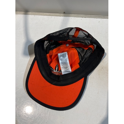 865 - Genuine Adidas orange baseball cap