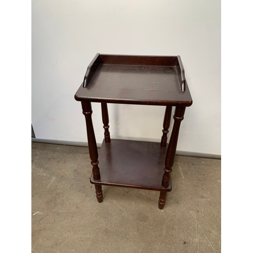 745 - Dark Wood Side Table