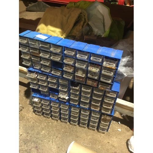 867 - Garage Organisation Units for nails, bolts etc