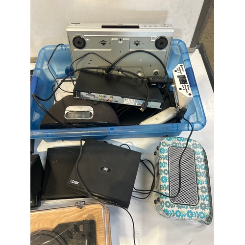 138 - Mixed Audio Lot inc DAB Radio, Record Players, DVD Players etc