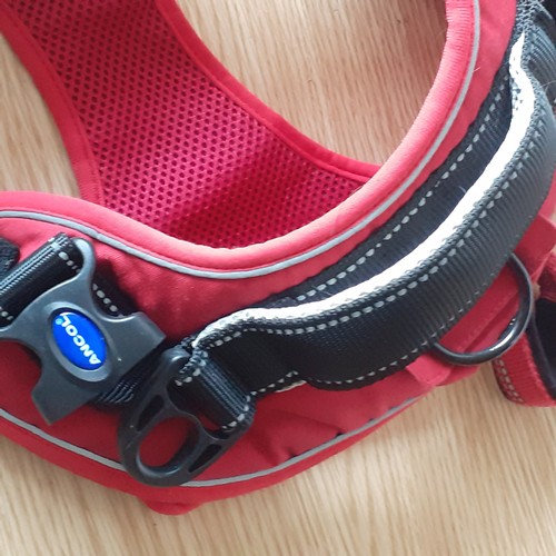 15 - 3 x large dog harnesses. Very good quality/brands including Julius K9. Used but still good clean con... 