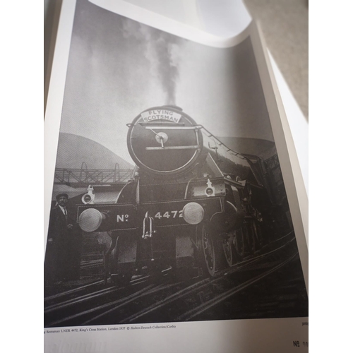 85 - Quantity of locomotive themed prints