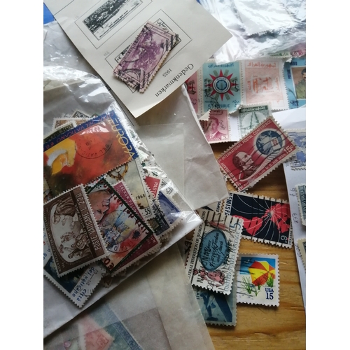 51A - Large bag of mixed stamps