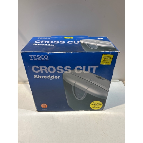 21 - Tesco Cross Cut Shredder