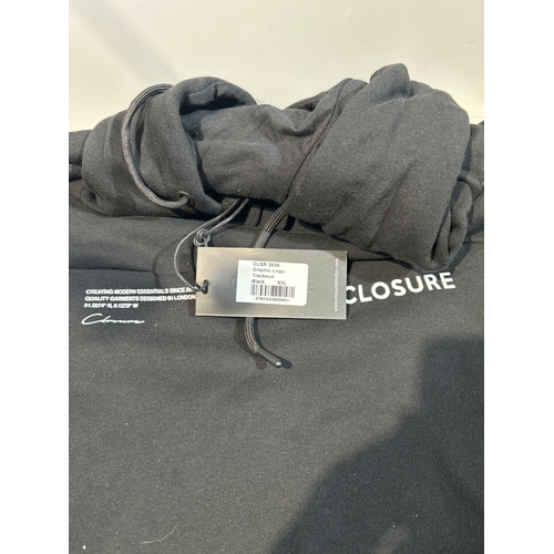 115 - “Closure” branded hoodie in Size XXL - new