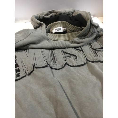 170 - Moschino hoodie sweatshirt size XL