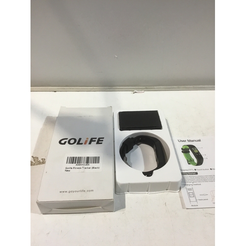 179 - Go Life fitness tracker new black