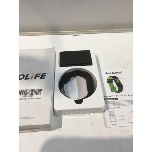 179 - Go Life fitness tracker new black