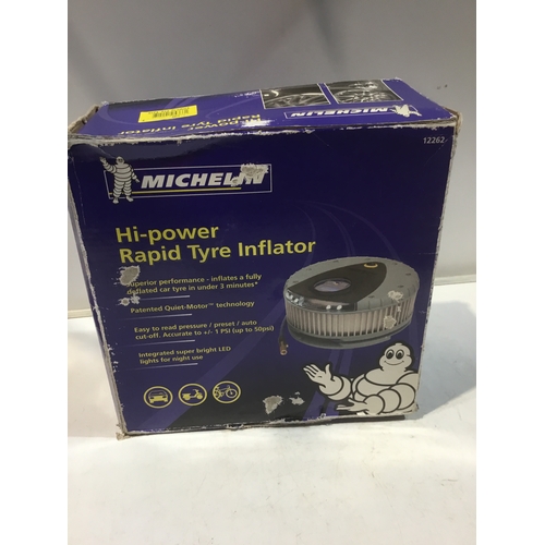 212 - Michelin hi-power rapid tyre inflator