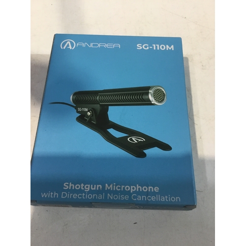 221 - Andrea SG-110m shotgun microphone