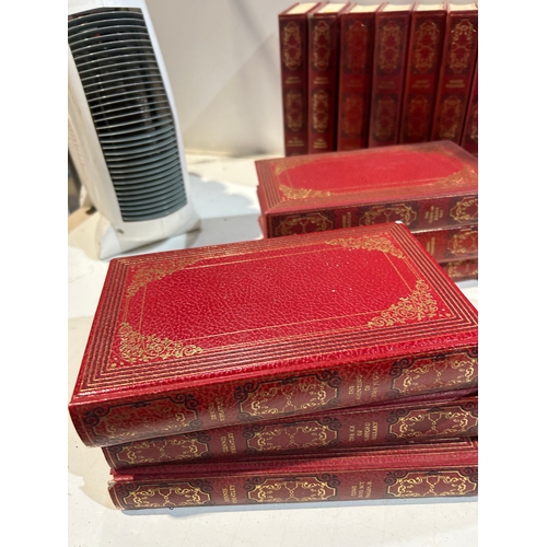 269 - Quantity of Denis Wheatley Leatherbound Books