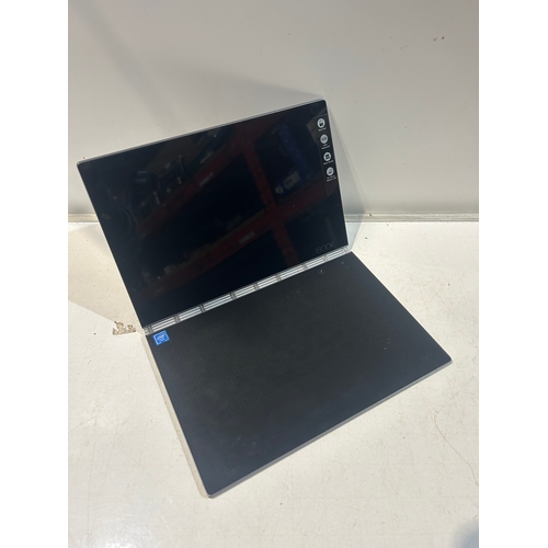 285 - Lenovo Portable Tablet Computer - Model YB1-X90F - powers on and looks to be reset for use