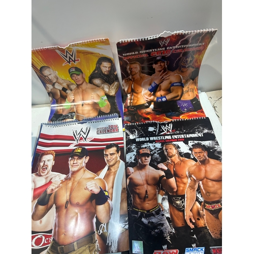 293 - WWE and football wall calendars