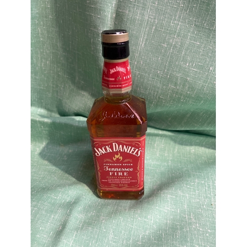 243A - Sealed bottle Jack Daniel’s Tennessee fire cinnamon spice whisky - 70cl