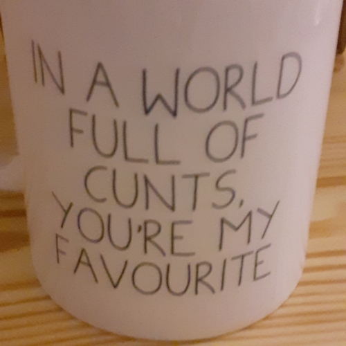 147A - Novelty mug. See pictures for detail