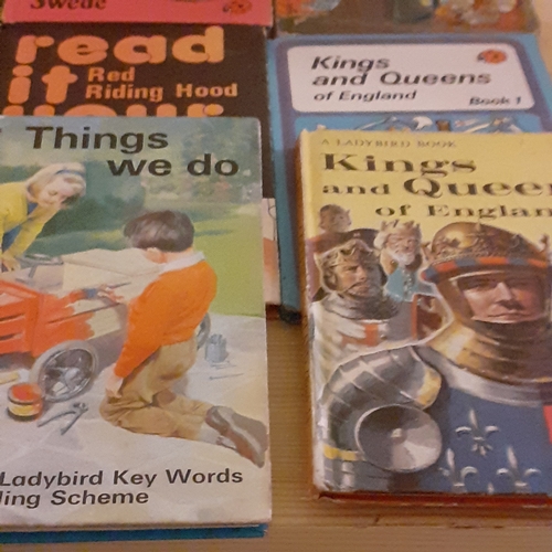 55A - Ladybird books. Includes classics such as Red Riding Hood, Pinnochio, Goldilocks and other learning ... 