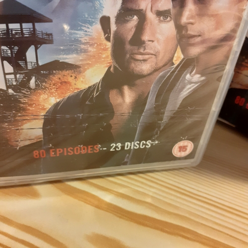 53A - Prison Break complete D.V.D series 1 to 4. 80 episodes over 23 discs in very good condition.